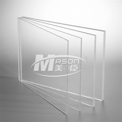 Plexiglass Odporny na promieniowanie UV 4x8 Odporny na zarysowania akrylowy plastikowy talerz