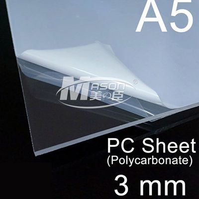 Płyta PC Przezroczysty arkusz poliwęglanu 3 mm 4 mm 5 mm Używaj do reklamy
