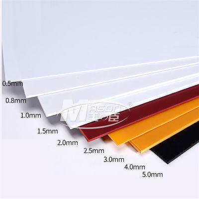 5mm 6mm 8mm Twardy plastikowy arkusz ABS Home Depot