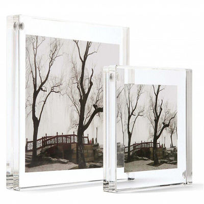Clear Perspex 4x6 &#39;&#39; Akrylowa magnetyczna ramka na zdjęcia Home Dept