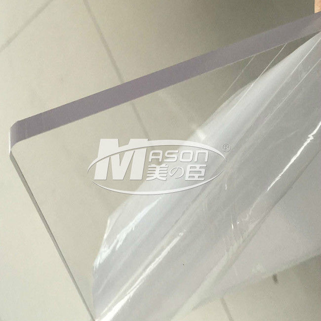4x8 Ft Przezroczyste cienkie plastikowe arkusze PETG o grubości 0,9 mm 1,29 g / cm3