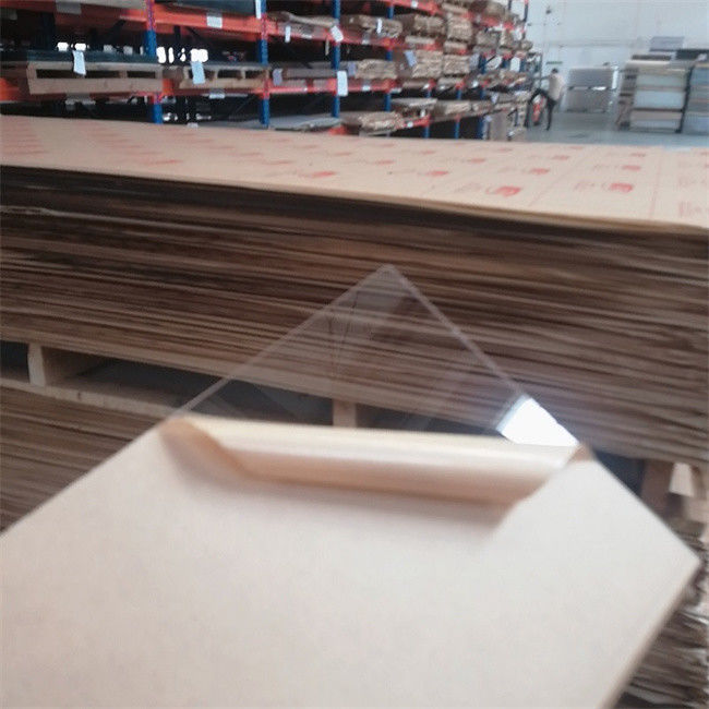 Ołowiany neonowy plastikowy, odporny na promieniowanie UV, dwuwarstwowy, osadzony plastikowy arkusz ESD 1250x2450mm