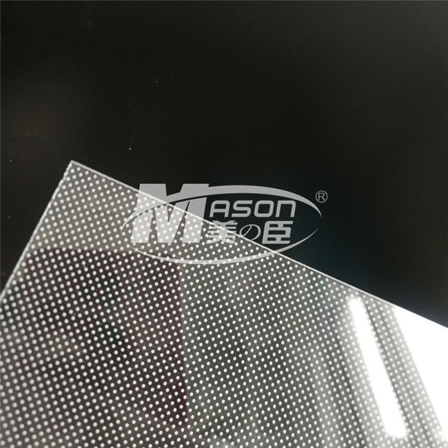 3mm 1220X2440mm Akrylowy panel światłowodowy LGP PMMA Zastosowanie do znaku oświetleniowego