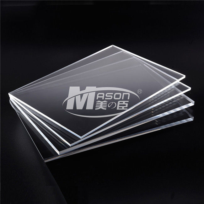 Mason 1/8 &amp;#39;&amp;#39; Gruby 1220x2440mm Papier rzemieślniczy Maskowane przezroczyste akrylowe arkusze z tworzywa sztucznego