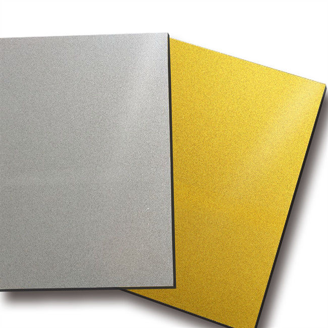 1mm 2mm 3mm 4mm 4x8 ft Kolorowy twardy plastikowy arkusz ABS Białe złoto