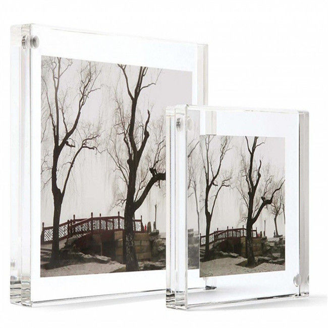 Clear Perspex 4x6 &#39;&#39; Akrylowa magnetyczna ramka na zdjęcia Home Dept