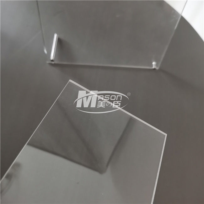 100% Virgin Lucite Transparent Anti Scratch akrylowy arkusz 1/4 cala 48'X96' PMMA